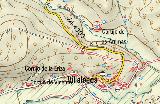 Cortijo de las nimas. Mapa