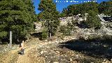 Camino de la Cueva de los Alcaetes. Cerca del Puerto de Guadahornillos