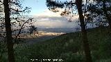 Camino de la Zarza. Vistas hacia el Polgono de los Olivares