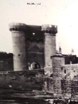 Puerta de San Jos. Foto de finales del siglo XIX. Foto de la Coleccin de Carlos Snchez