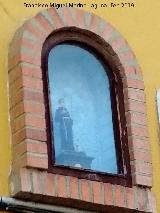 Oratorio del Buen Parto. Hornacina