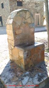 Fuente de la Iglesia de Caada Morales. 