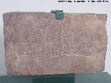 Ciudad iberorromana de Isturgi. Inscripcin romana segunda mitad del siglo I d.C. Museo Arqueolgico Profesor Sotomayor - Andjar