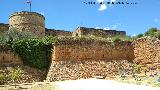 Castillo de los Guzmanes. Patio de la Barbacana. A extramuros