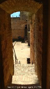 Castillo de los Guzmanes. Torre Cuadrangular Norte. Puerta