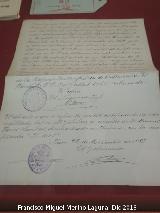 1923. Expediente de matriculacin del Hispano Suiza J-1055 en Jimena 1923. Archivo Histrico Provincial