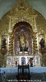 Ermita de San Vicente. Retablo