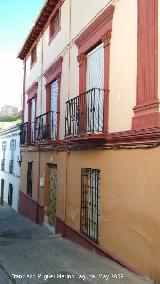 Casa de la Calle Ayllonas n 9. Fachada