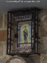 Fuente de San Rogelio. Hornacina de San Rogelio