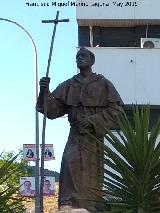 Rotonda de San Rogelio. Estatua de San Rogelio