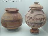 Necrpolis del Cerro del Santuario. Urnas cinerarias 350-300 a.C. Museo Arqueolgico de Granada