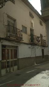 Casa del Callejn de Mndez n 15. Fachada