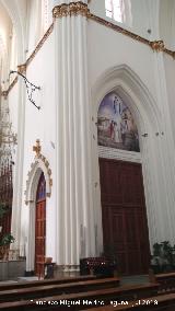 Iglesia de la Pursima Concepcin. Torre al interior