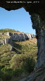 Pinturas rupestres de Pla de Petracos. Cueva. 