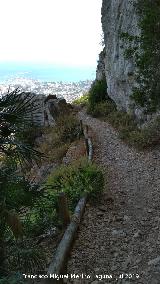 Camino de la Cueva del Agua. 