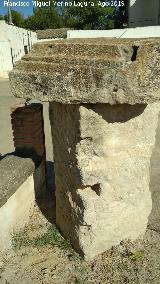 Piezas Arqueolgicas de la Agrupacin de Santo Tom. Sillar y friso