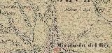 Cortijo del Jaral. Mapa antiguo