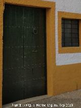Cortijo Mendoza. Puerta de clavazn