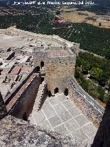 La Mota. Patio de Armas. 