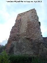 Muralla de la Villa. Torren de la Calle Real. 