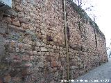 Muralla de Santisteban del Puerto. Lienzo de la Calle Cervantes