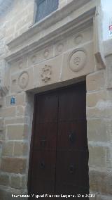 Casa de la Calle La Cruz n 8. Portada