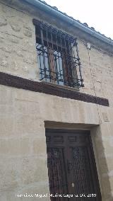 Casa de la Calle Currucote n 4. Ventana y dintel