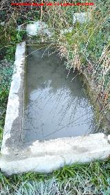 Fuente de la Trocha de Carboneros. 