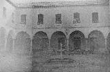 Convento de San Francisco. Foto antigua. Claustro