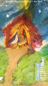 Graffiti del Bel�n. Portal de Bel�n