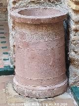 Alc�zar de Jerez. Mezquita. Brocal