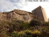 La Mota. Torre de la Crcel. Muralla, matacn y Torre de la Crcel