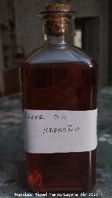Licor de madro�o. Los Villares
