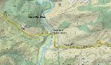 Puente de la Pasada Casta�o. Mapa