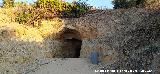 Mina de agua de Fuente Nueva. Entrada