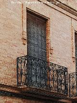 Casa de la Avenida de la Constituci�n n� 62. Balc�n