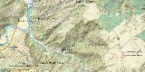 Cortijo del Rollo. Mapa