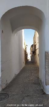 Calle Nueva. Arco de la Plaza del Cabildo