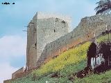 Torre de la Cilla. Foto del cartel