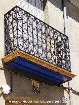 Casa de la Calle Maestro Amado n� 27. Balc�n