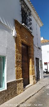 Casa de la Calle Dom�nguez de la Haza n� 2 . Portada