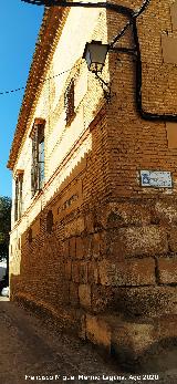 Palacio de los Lasso. Esquina y lateral