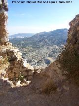 Castillo de la Pea. Torren Circular Noreste. Vistas