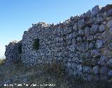 Castillo de la Pea. Muralla Oeste. Segundo lienzo