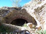 Castillo de la Pea. Aljibe. Vano izquierdo