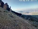 Sierra del Caballo. Huesa desde la Sierra del Caballo