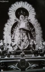 Virgen de la Estrella. Foto antigua