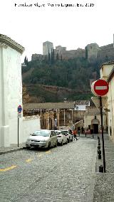 Alhambra. Desde la Placeta de la Concepcin