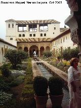 Generalife. Patio de la Acequia. 