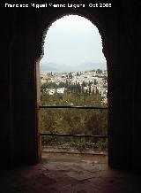 Generalife. Palacio del Generalife. Mirador de Ismail